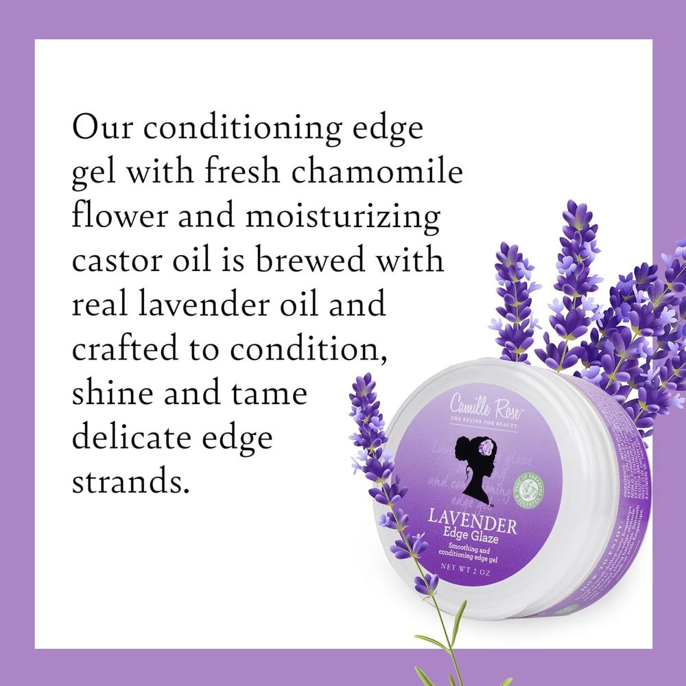 Camille Rose - Lavender & Chebe Edge Glaze Set 2oz