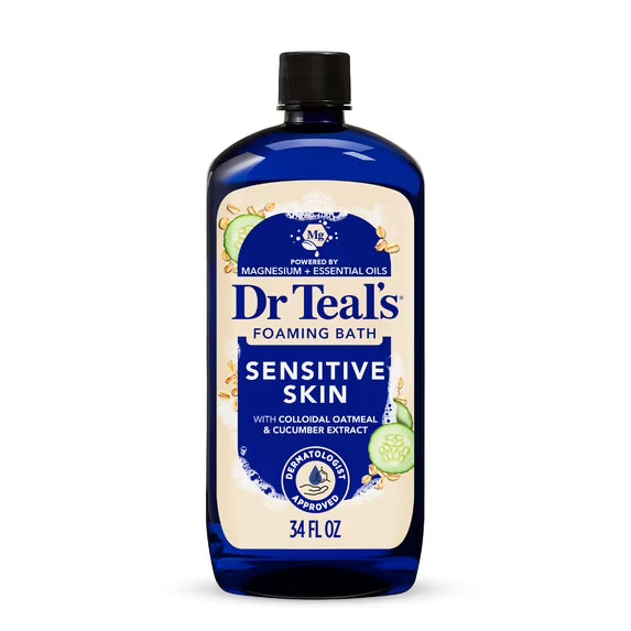 Dr Teal's Foaming Bath with Pure Epsom Salt – 34oz