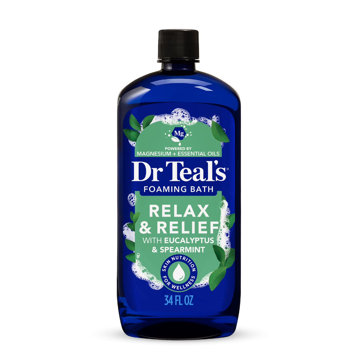 Dr Teal's Foaming Bath with Pure Epsom Salt – 34oz