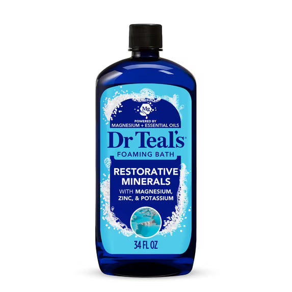 Dr Teal's Foaming Bath with Pure Epsom Salt – 34oz