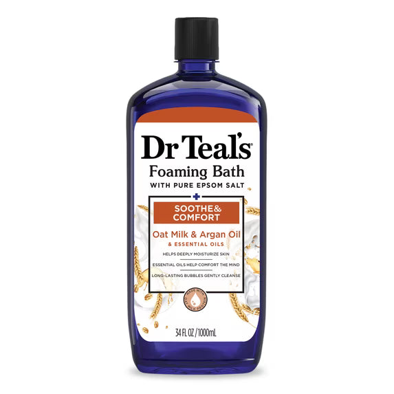 Dr Teal's Foaming Bath with Pure Epsom Salt – 34oz