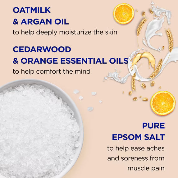 Dr Teal's Foaming Bath with Pure Epsom Salt – 34oz