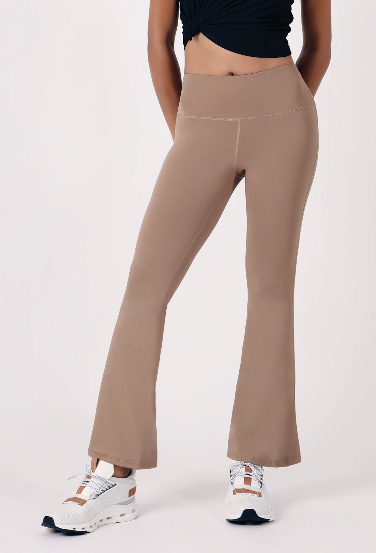 NUEE New York High-Rise Tummy Control Flare Leggings