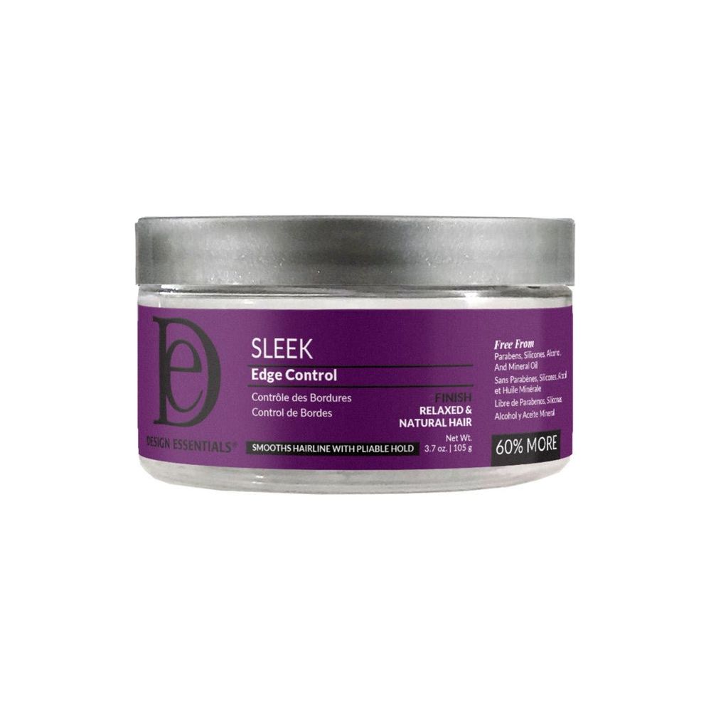 Design Essentials 2 Variants - Sleek & Sleek Max Edge Control – Smooth All - Day Hold & Style (3.7oz) - Beauty Exchange Beauty Supply