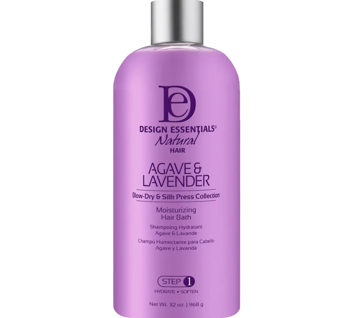 Design Essentials Agave & Lavender Hair Bath – 32 oz - Beauty Exchange Beauty Supply