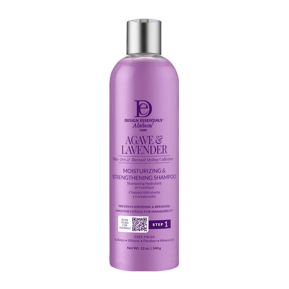 Design Essentials Agave & Lavender Shampoo - 12 oz - Beauty Exchange Beauty Supply