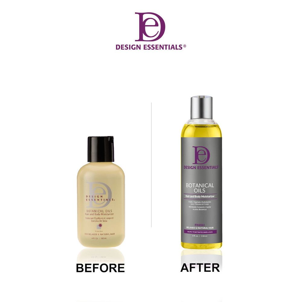 Design Essentials Botanical Oils Hair and Body Moisturizer – 4 oz - Beauty Exchange Beauty Supply