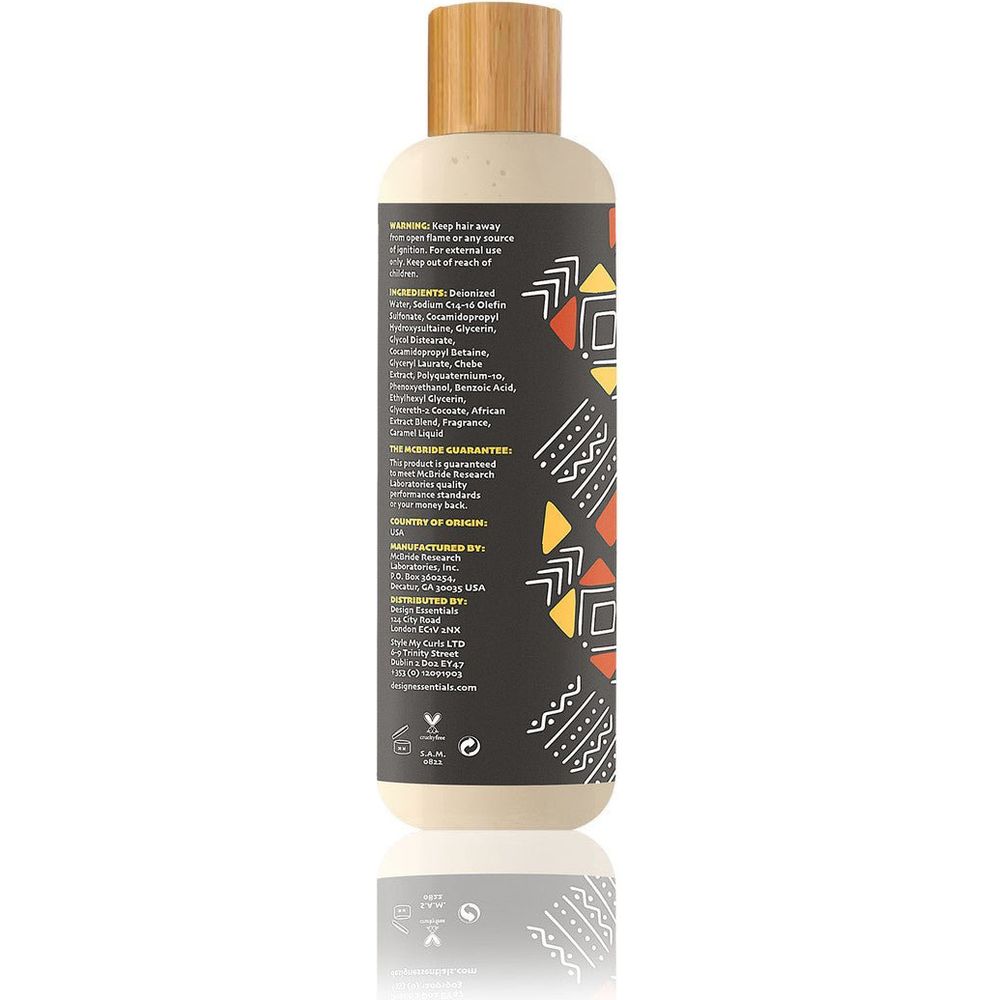 Design Essentials Chebe Anti - Breakage Moisture Retention Shampoo – Strengthening & Hydrating Cleanser for Dry, Fragile Hair (12oz) - Beauty Exchange Beauty Supply