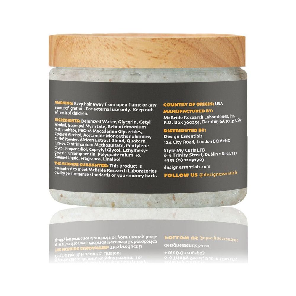 Design Essentials Chebe Herbal Pre - Wash Intense Repair Masque – Strengthening & Moisturizing Deep Treatment (12oz) - Beauty Exchange Beauty Supply