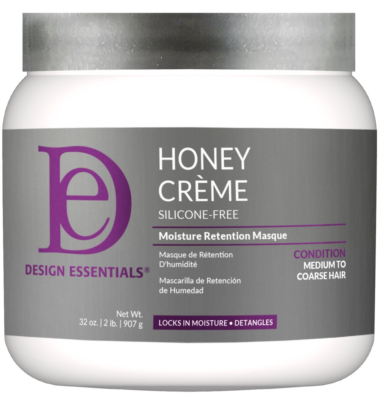 Design Essentials Honey Crème Moisture Retention Masque - Beauty Exchange Beauty Supply
