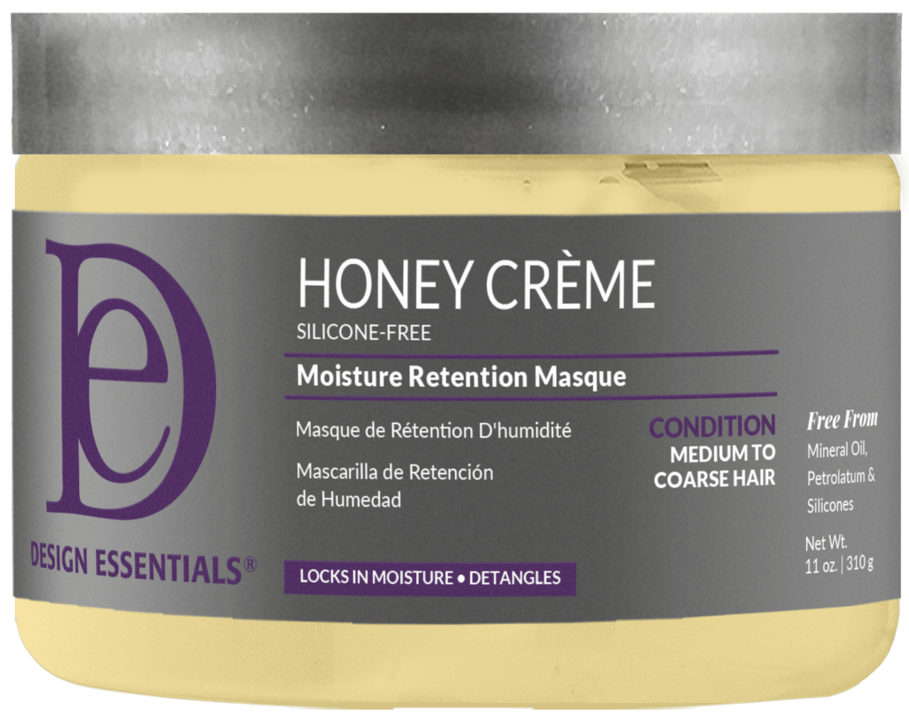 Design Essentials Honey Crème Moisture Retention Masque - Beauty Exchange Beauty Supply
