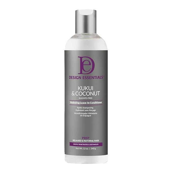Design Essentials Kukui & Coconut Leave - In Conditioner – 12 oz - Beauty Exchange Beauty Supply