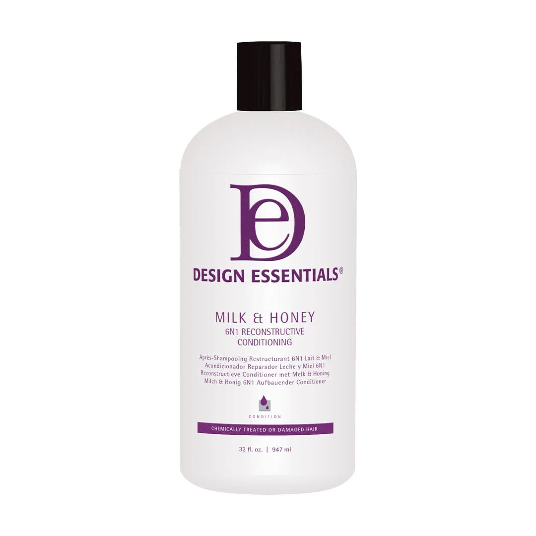 Design Essentials Milk & Honey 6N1 Conditioner – 32oz - Beauty Exchange Beauty Supply