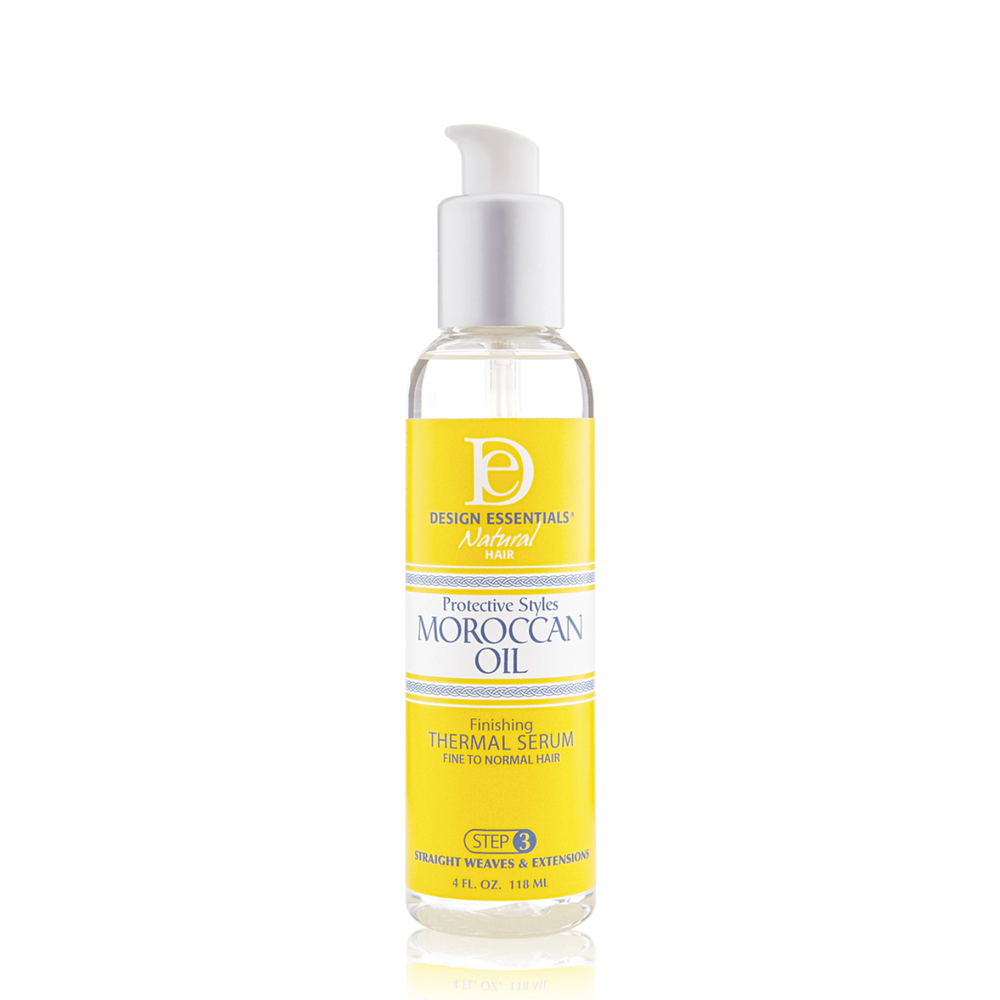 Design Essentials Moroccan Oil Thermal Serum – 4oz - Beauty Exchange Beauty Supply