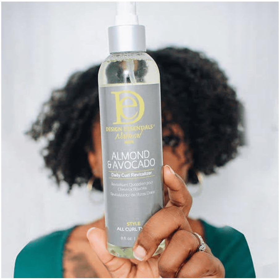 Design Essentials Natural Almond & Avocado Daily Curl Revitalizer – Refreshes, Hydrates & Defines – 8 oz - Beauty Exchange Beauty Supply