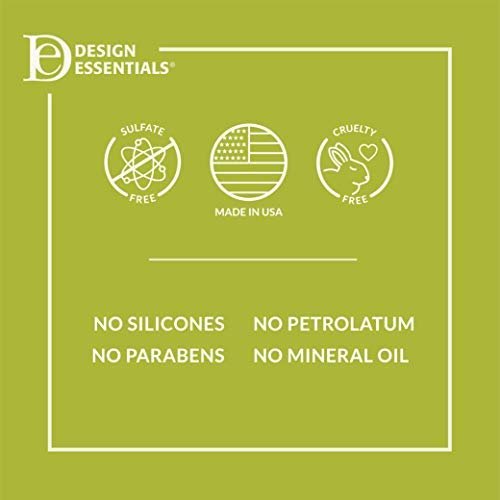 Design Essentials Natural Almond & Avocado Sulfate - Free Shampoo 34 oz โ Moisturizing Cleanse for Curly, Coily & Textured Hair - Beauty Exchange Beauty Supply