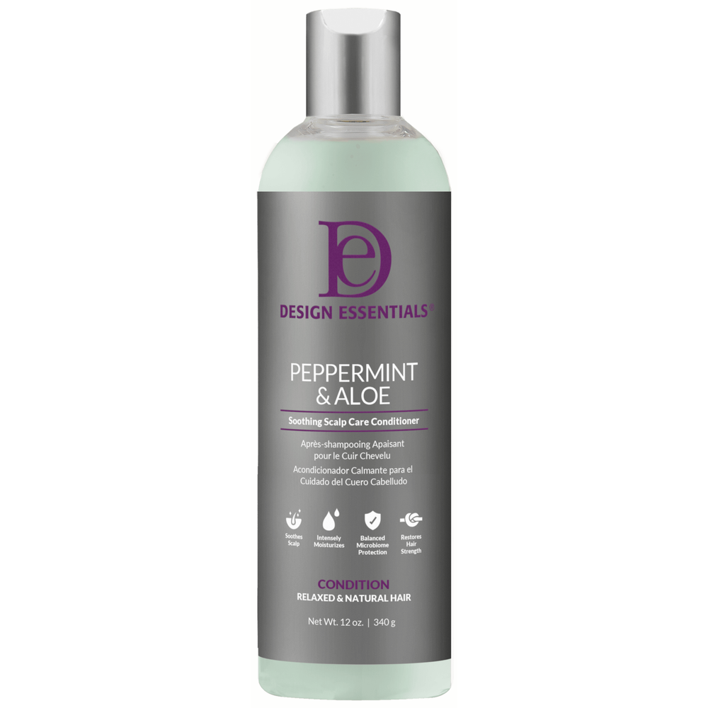 Design Essentials Peppermint & Aloe Conditioner โ 12 oz - Beauty Exchange Beauty Supply