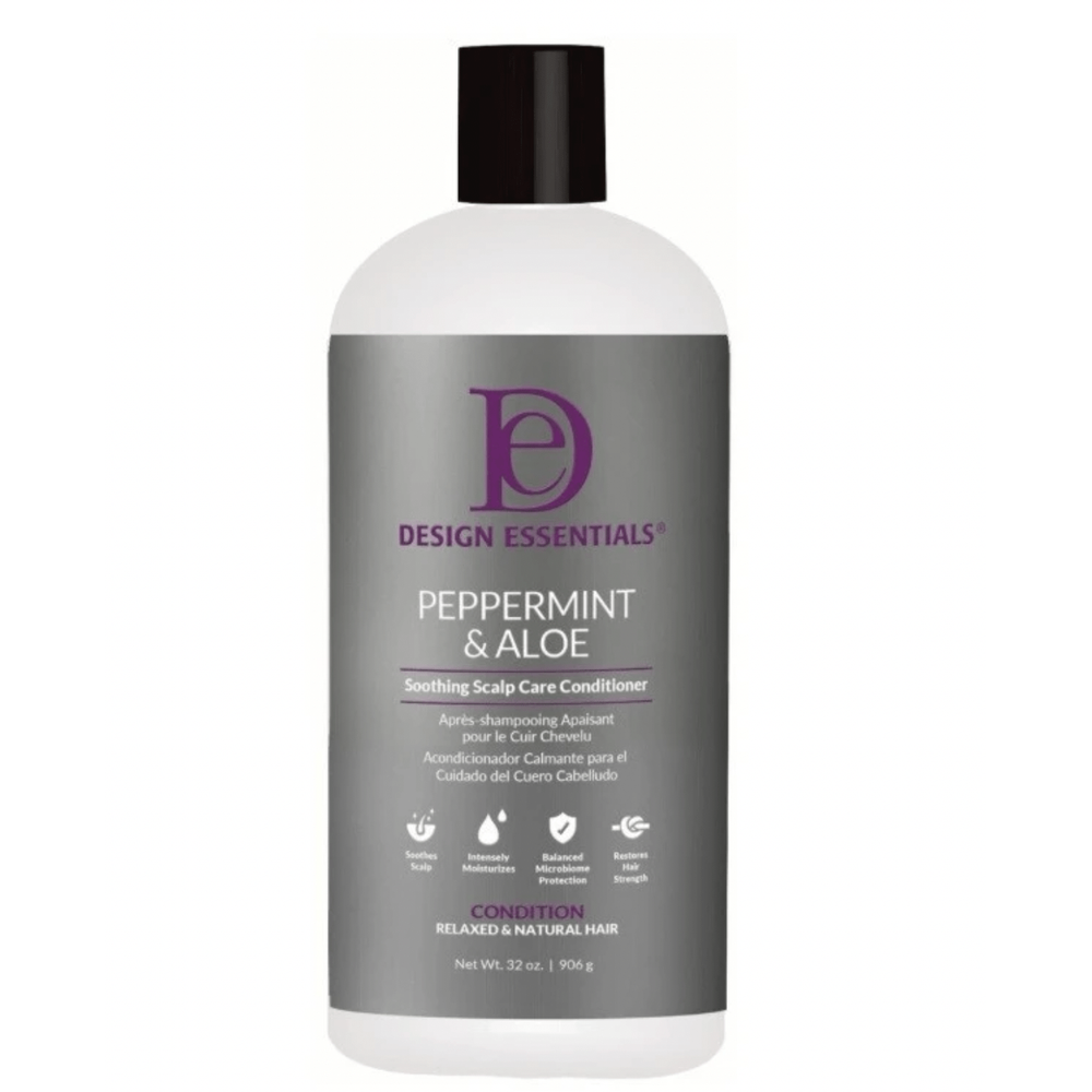 Design Essentials Peppermint & Aloe Scalp Conditioner – 32 oz - Beauty Exchange Beauty Supply