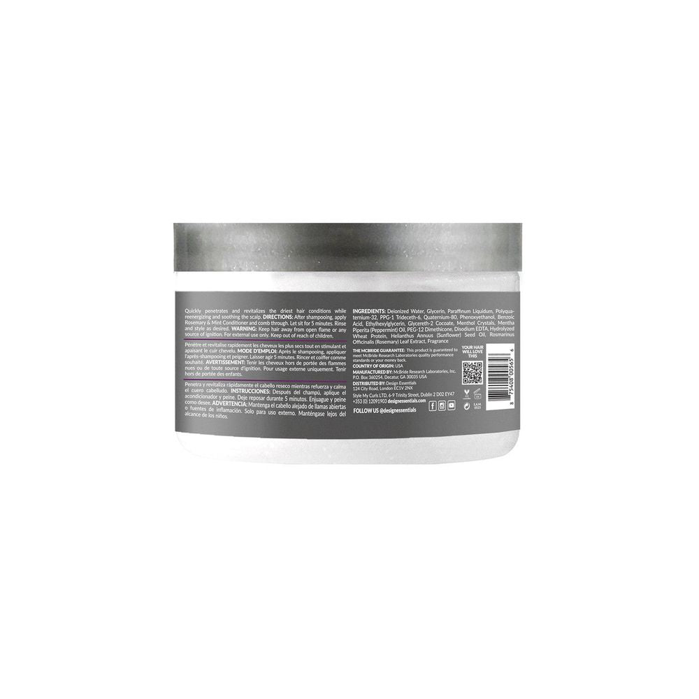 Design Essentials Rosemary & Mint Moisturizing Conditioner - Beauty Exchange Beauty Supply