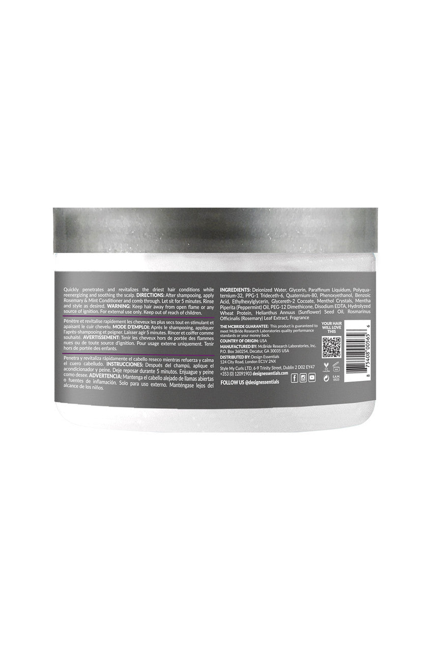 Design Essentials Rosemary & Mint Moisturizing Conditioner - Beauty Exchange Beauty Supply