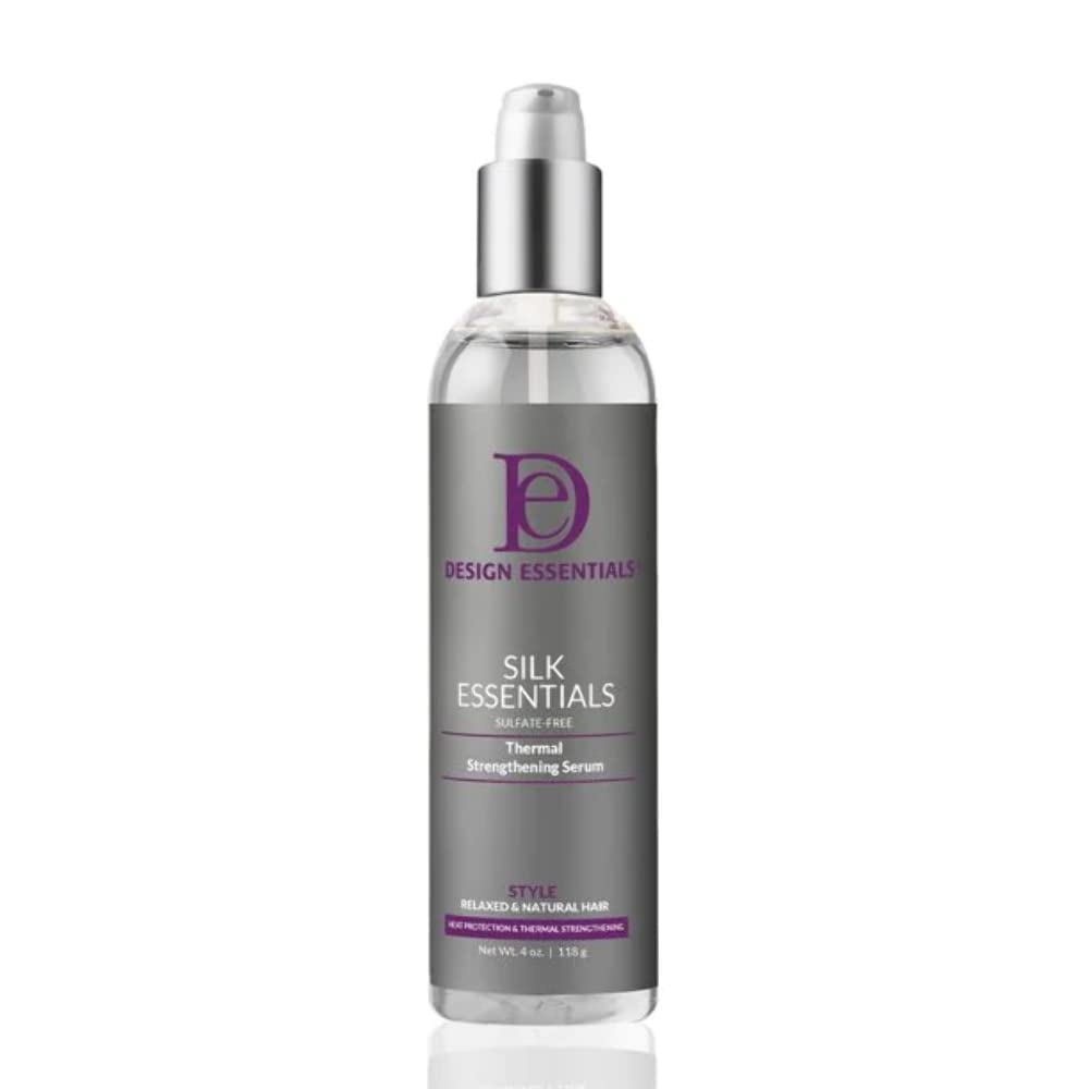 Design Essentials Thermal Strengthening Serum – Protects, Strengthens & Adds Shine – 4 oz - Beauty Exchange Beauty Supply