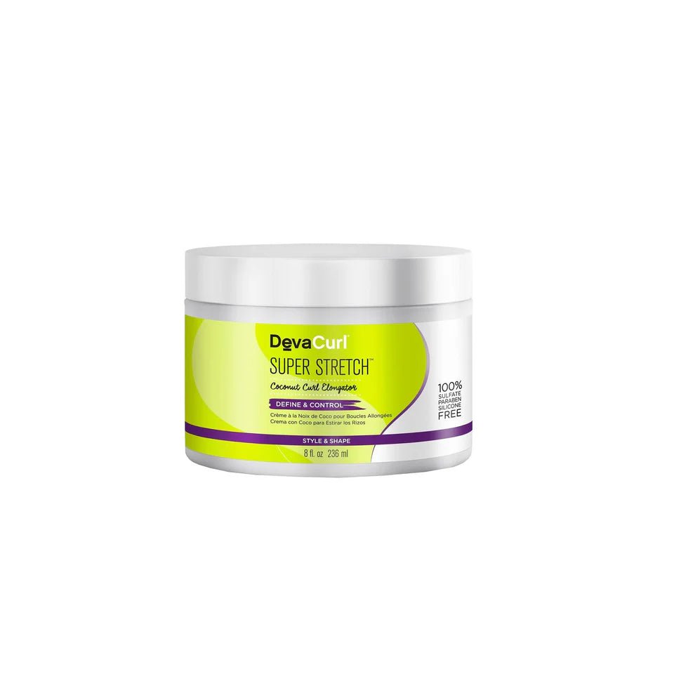 DevaCurl Super Stretch Coconut Curl Elongator – 12 fl oz - Beauty Exchange Beauty Supply