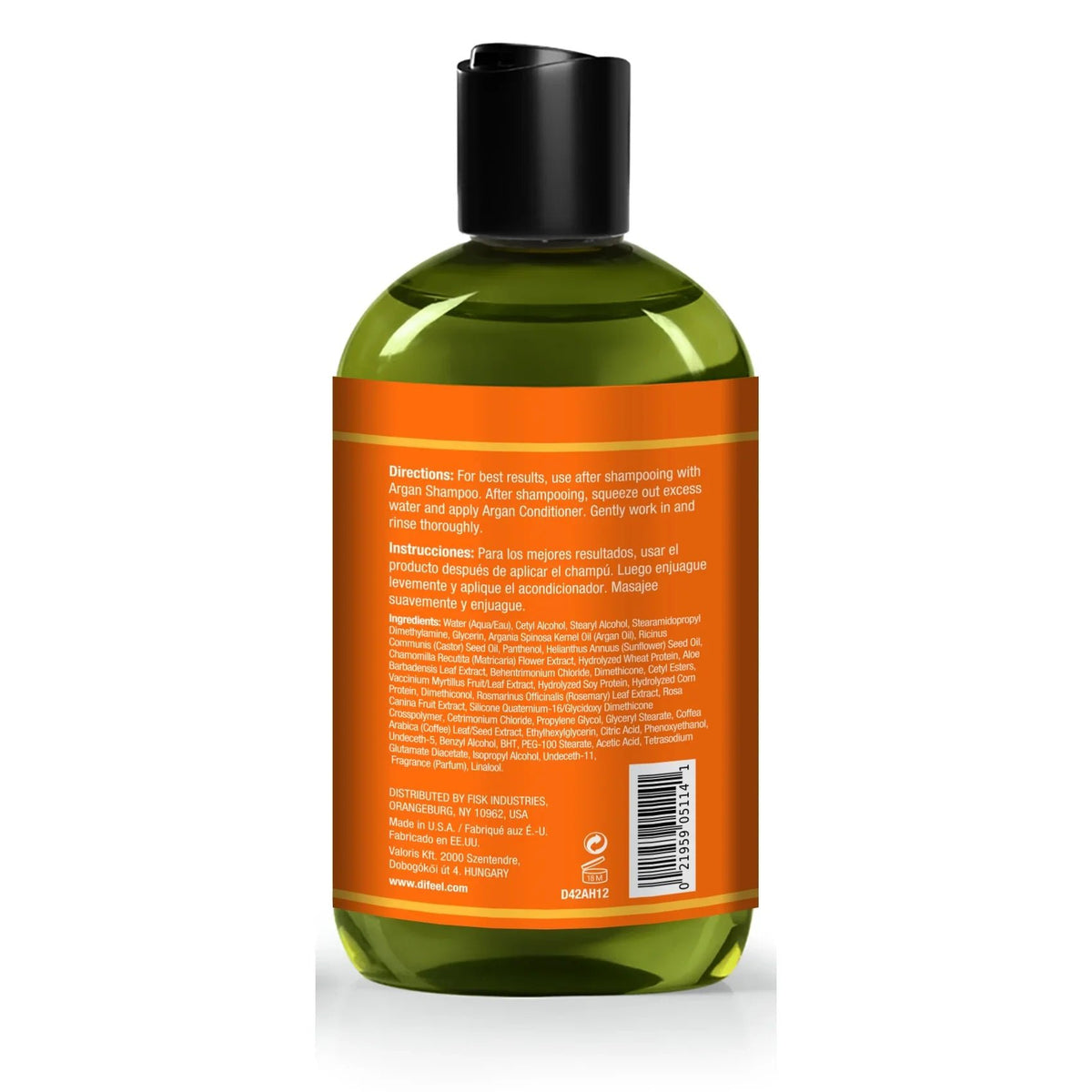 Difeel Argan Hydrating Conditioner - Beauty Exchange Beauty Supply