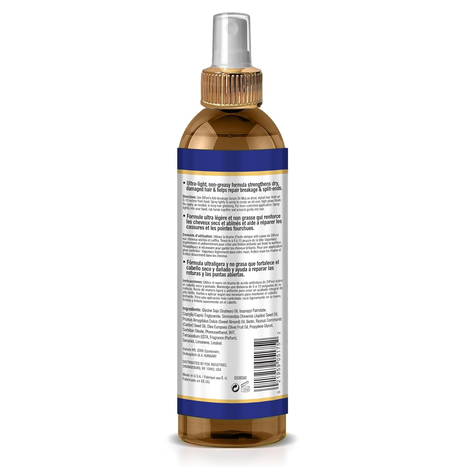 Difeel Biotin Anti - Breakage Serum Oil Mist 8 oz - Beauty Exchange Beauty Supply