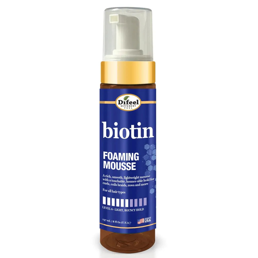 Difeel Foaming Hair Mousse – 8 oz - Beauty Exchange Beauty Supply