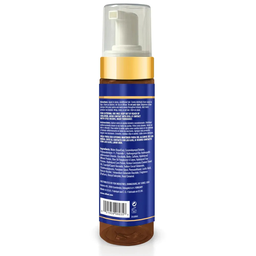 Difeel Foaming Hair Mousse – 8 oz - Beauty Exchange Beauty Supply