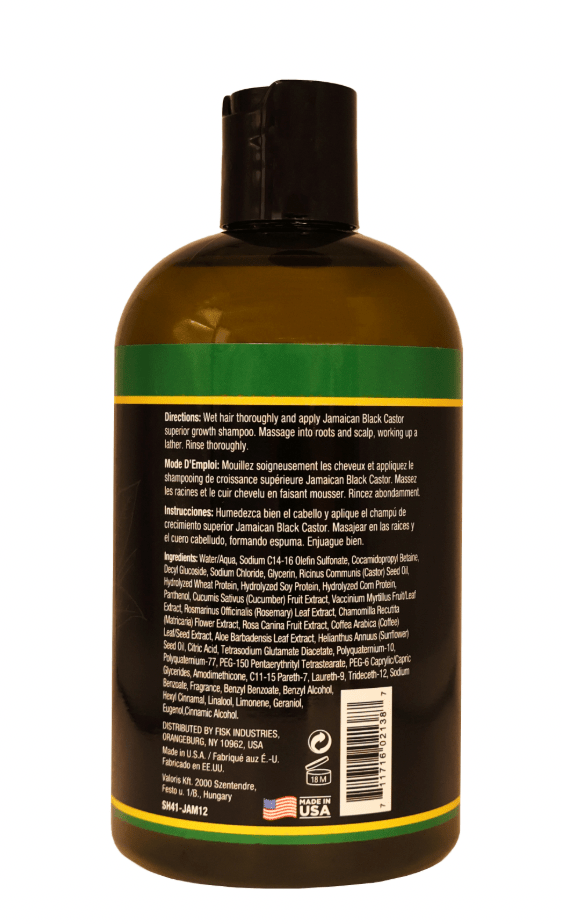 Difeel Jamaican Black Castor Oil Shampoo –12 oz - Beauty Exchange Beauty Supply