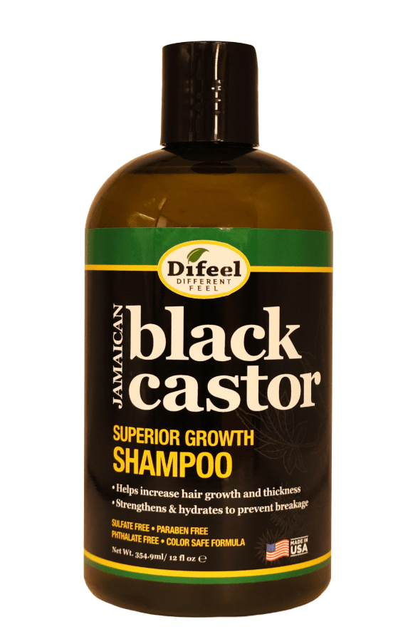 Difeel Jamaican Black Castor Oil Shampoo –12 oz - Beauty Exchange Beauty Supply