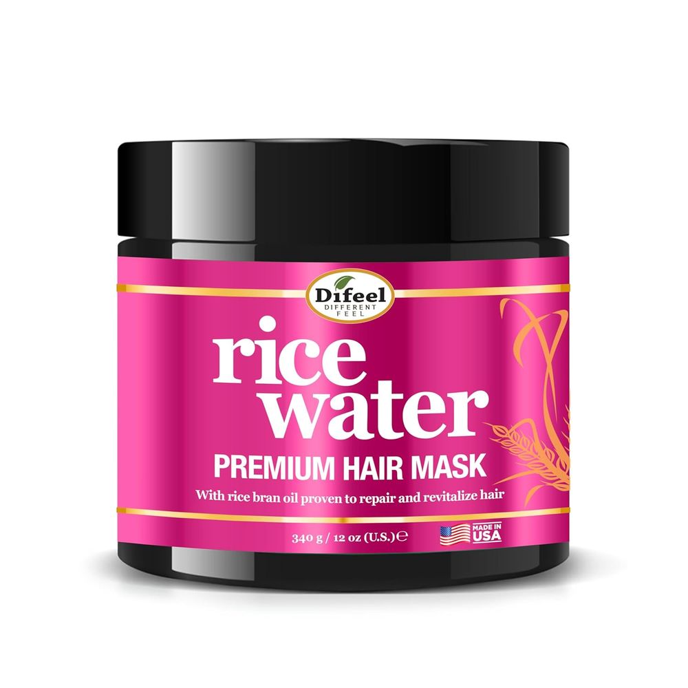 Difeel Premium Rice Water Hair Mask – 12 oz - Beauty Exchange Beauty Supply