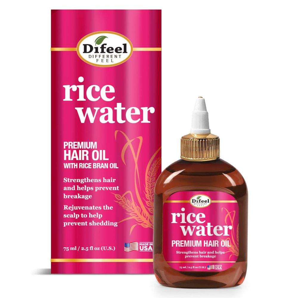 Difeel Rice Water Premium Hair Oil – 7.1 oz - Beauty Exchange Beauty Supply