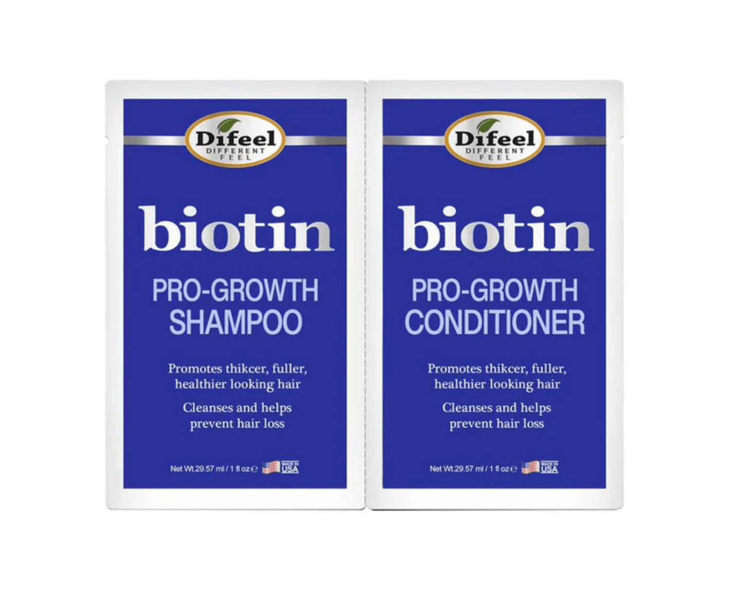 Difeel Shampoo & Conditioner Combo Packet โ 2oz - Beauty Exchange Beauty Supply