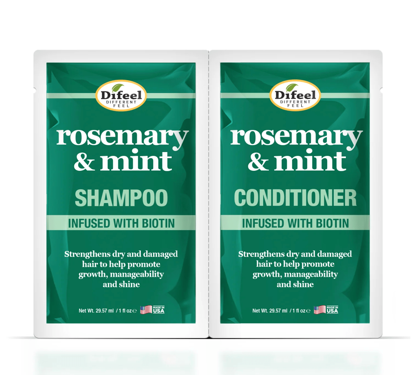 Difeel Shampoo & Conditioner Combo Packet โ 2oz - Beauty Exchange Beauty Supply