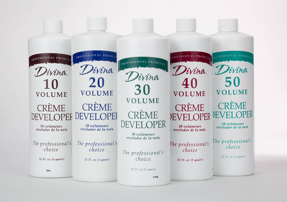 Divina Crème Developer – 10V to 50V (4–16 oz) - Beauty Exchange Beauty Supply