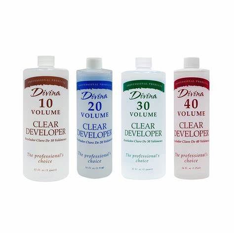 Divina Crème Developer – 10V to 50V (4–16 oz) - Beauty Exchange Beauty Supply