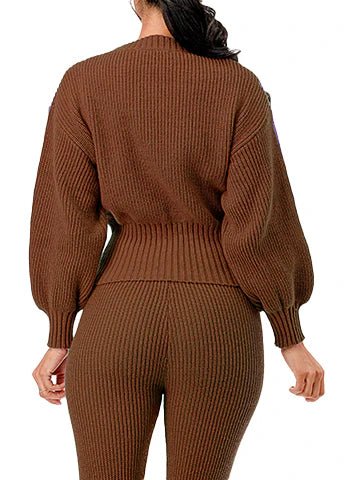 DODO 2 - Piece Knitted Sweater Set - Beauty Exchange Beauty Supply
