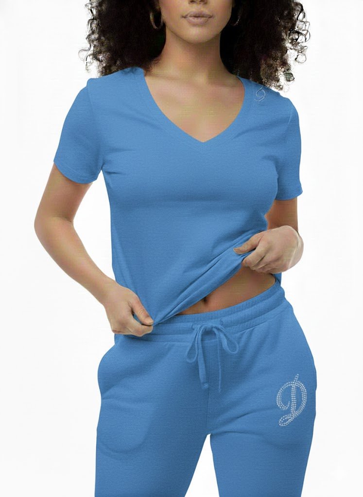 DODO Basic V - Neck T-Shirt - Beauty Exchange Beauty Supply