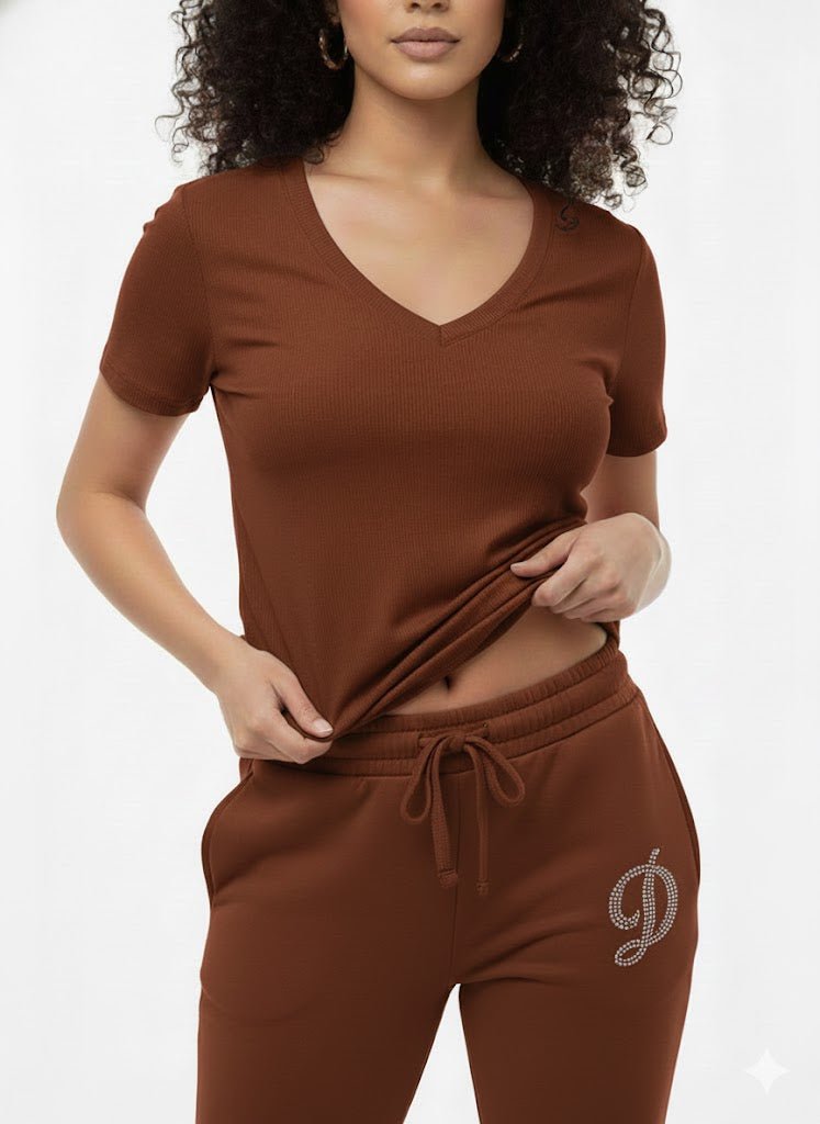 DODO Basic V - Neck T-Shirt - Beauty Exchange Beauty Supply