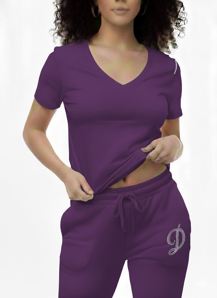 DODO Basic V - Neck T-Shirt - Beauty Exchange Beauty Supply