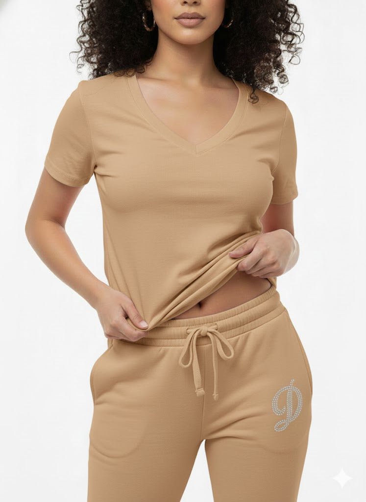 DODO Basic V - Neck T-Shirt - Beauty Exchange Beauty Supply