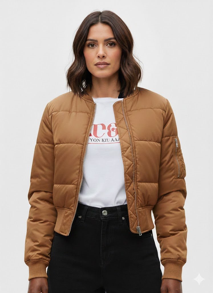 DODO Padding Bomber Jacket - Beauty Exchange Beauty Supply