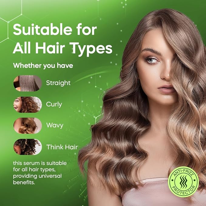 Dominican Magic Nourishing Silk Shine Hair Serum โ Lightweight Frizz Control & Glossy Finish (6oz) - Beauty Exchange Beauty Supply