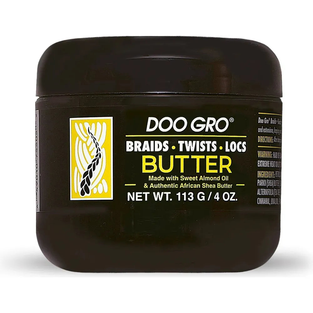 Doo Gro Braids, Twists & Locs Butter – Moisturizing & Conditioning Hair Butter – 4oz - Beauty Exchange Beauty Supply
