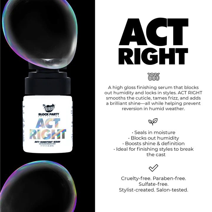 Doux Block Party Act Right Anti Humectant Spray - 2oz - Beauty Exchange Beauty Supply