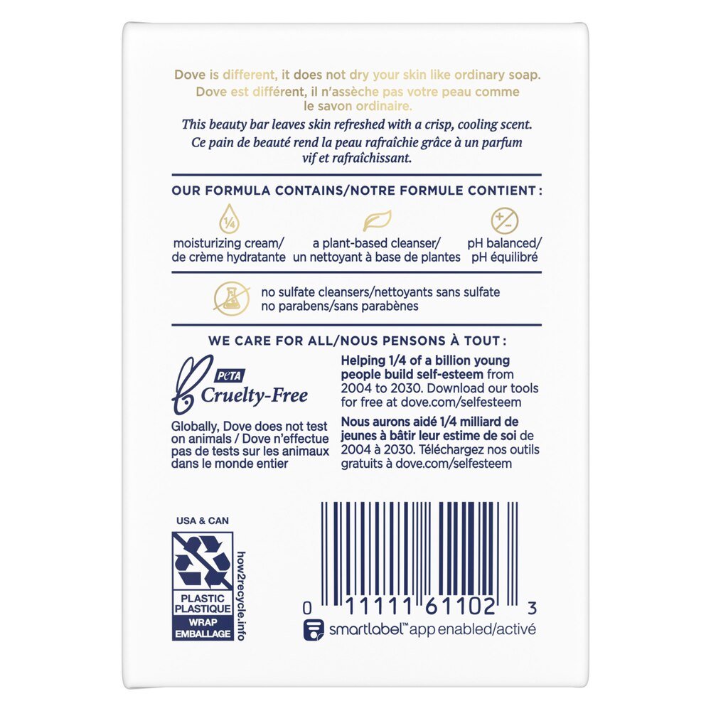 Dove Beauty Bar – Go Fresh (Cool Moisture or Cucumber & Green Tea) – 2 - Pack - Beauty Exchange Beauty Supply