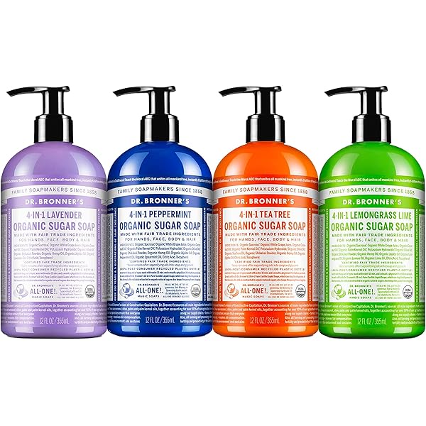 Dr. Bronner’s Organic Sugar Soap – 12 oz - Beauty Exchange Beauty Supply