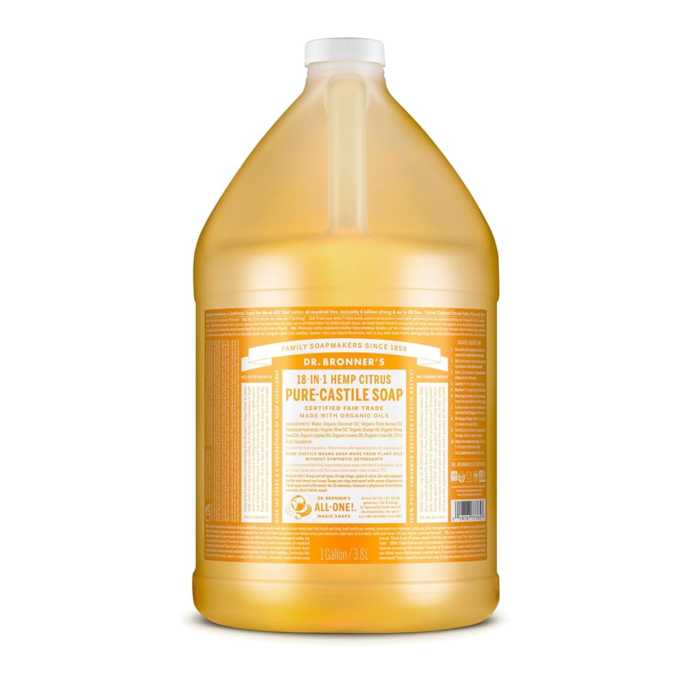 Dr. Bronner’s Pure - Castile Liquid Soap – 1 Gallon - Beauty Exchange Beauty Supply